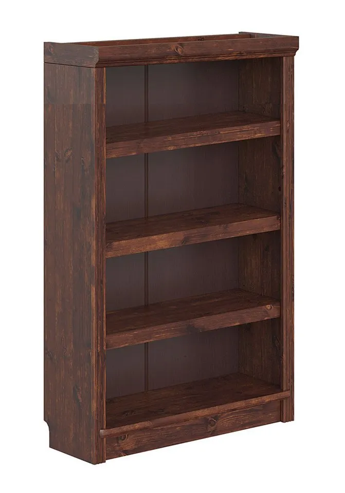 OTTO home Bücherregal Soeren, aus massiver Kiefer, Tiefe 29 cm, FSC®-zertifiziert, Braun, – Produktbild 3 von 8