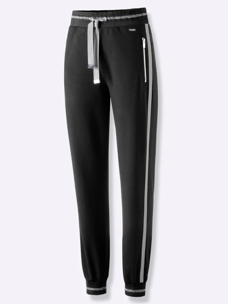 feel good Hose schwarz, Schwarz, – Produktbild 1 von 3