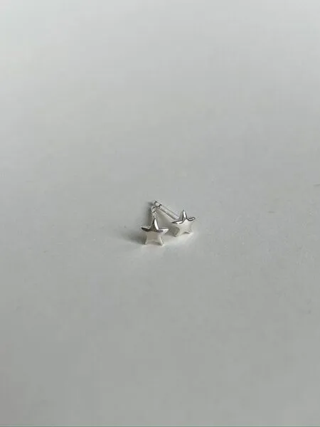 noemvri fashion label noemvri fashion label Stern Ohrstecker, Silber, – Produktbild 1 von 4