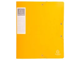 Exacompta 10 Exacompta Archivboxen aus Colorspan-Karton, 600 g/m², DIN A4, gelb, RB 60 mm – Produktbild 1 von 1