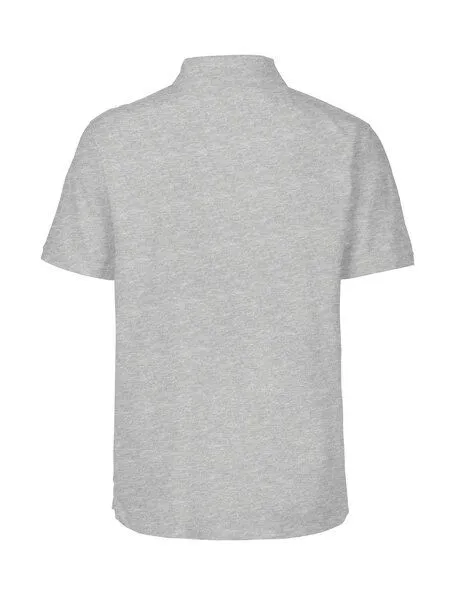 Neutral® - 3FREUNDE Neutral® - 3FREUNDE Männer Poloshirt, Hellgrau, – Produktbild 3 von 4