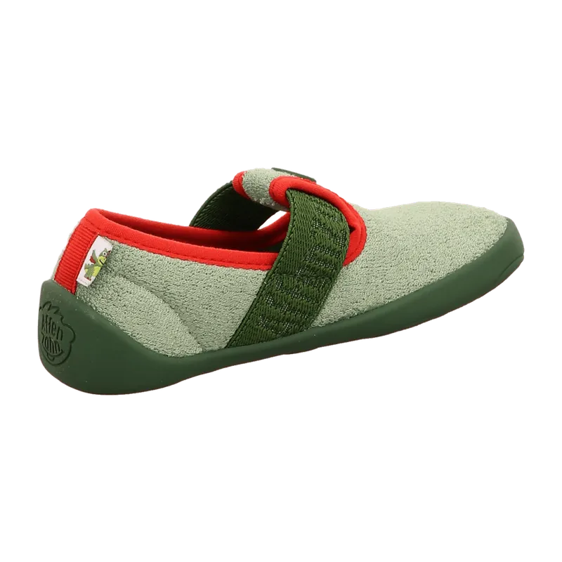 Affenzahn Affenzahn Dreamy Drache Slipper für Kinder, grün, Größe 28 EU, Grün, – Produktbild 5 von 7
