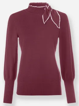 heine Stehkragenpullover bordeaux – Produktbild 1 von 1