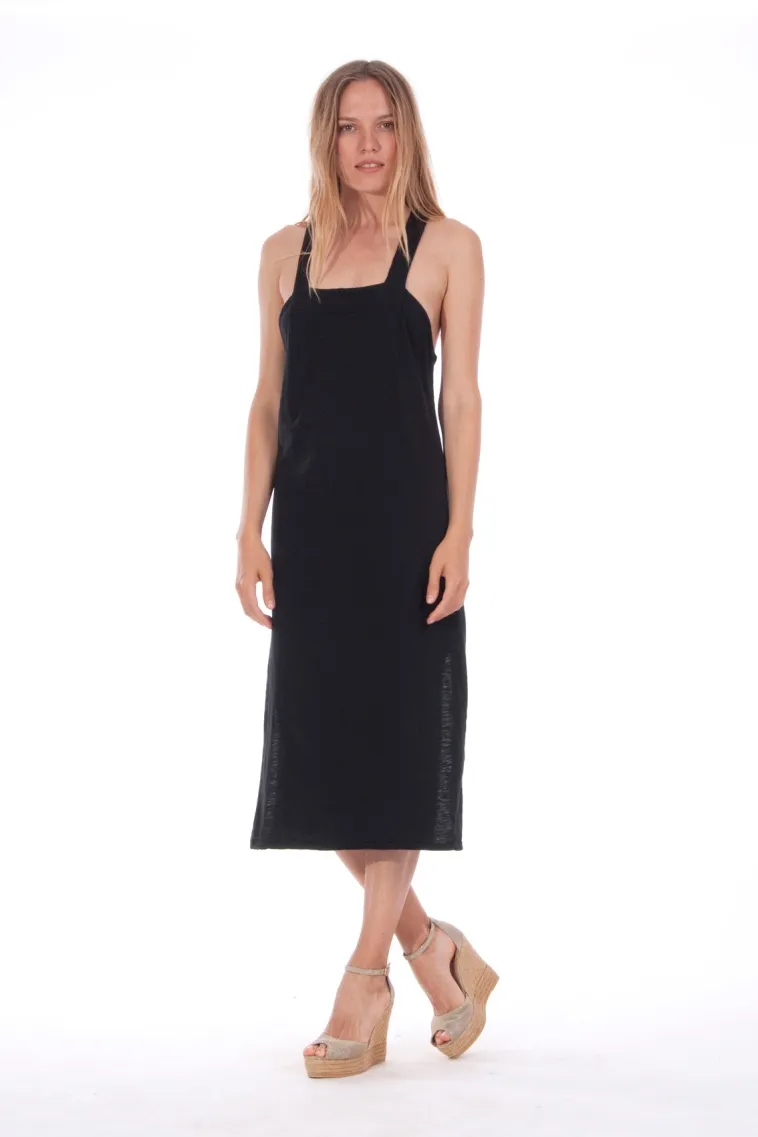RAVENS VIEW IBIZA RAVENS VIEW IBIZA Damen vegan Kleid Miami Schwarz, Schwarz, – Produktbild 2 von 2