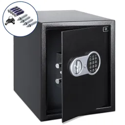 Casaria® Casaria monzana Elektrischer Tresor Schwarz 35x40x40cm inkl. Licht – Produktbild 1 von 1