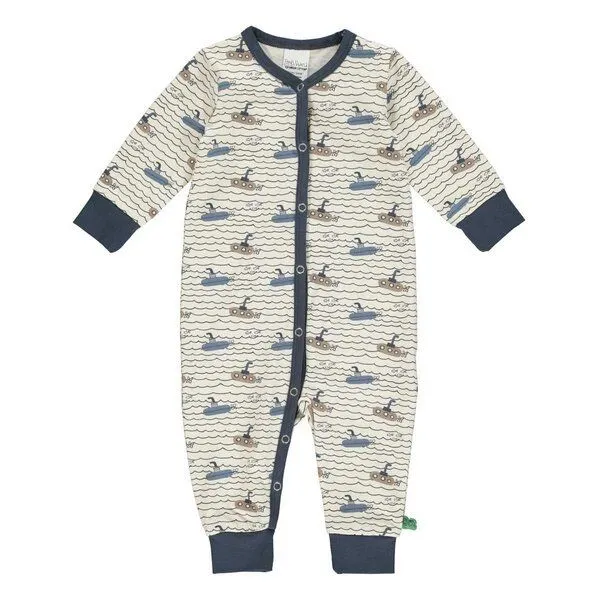 Fred's World by Green Cotton Fred's World by Green Cotton Bodysuit Submarine, Green, – Produktbild 1 von 2