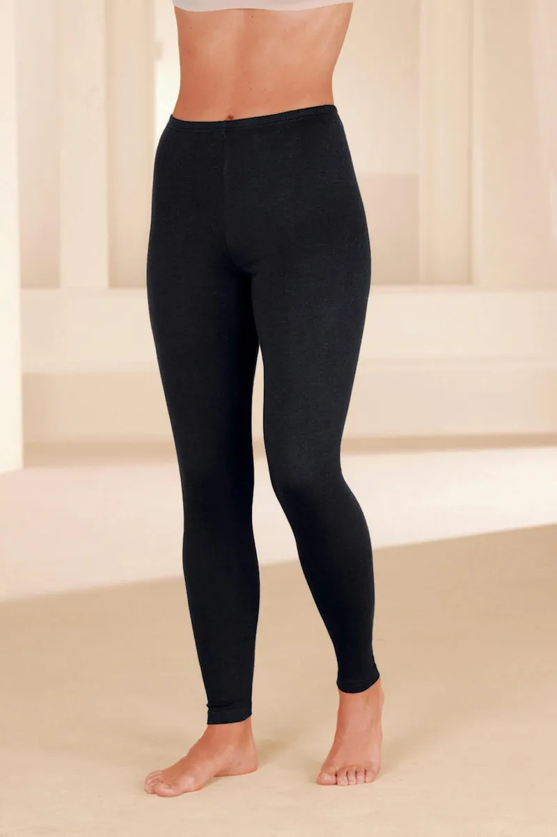 wäschepur Lange Unterhose, Schwarz + marine, – Produktbild 2 von 3