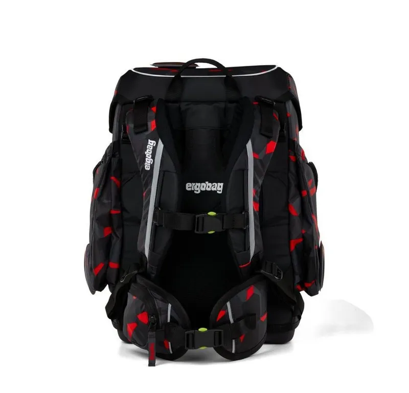 Ergobag Ergobag Schulranzen Cubo (5tlg., inkl. Sportbeutel, Federmäppchen, Schlampermäppchen und Kletties), Taekbärdo, – Produktbild 4 von 5