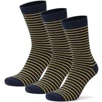 Opi and Max Opi and Max Socken Fuer Herren 12 Paar Bio-Baumwollsocken (98%) GOTS-zertifiziert Opi & Max, Gelb, – Produktbild 1 von 1