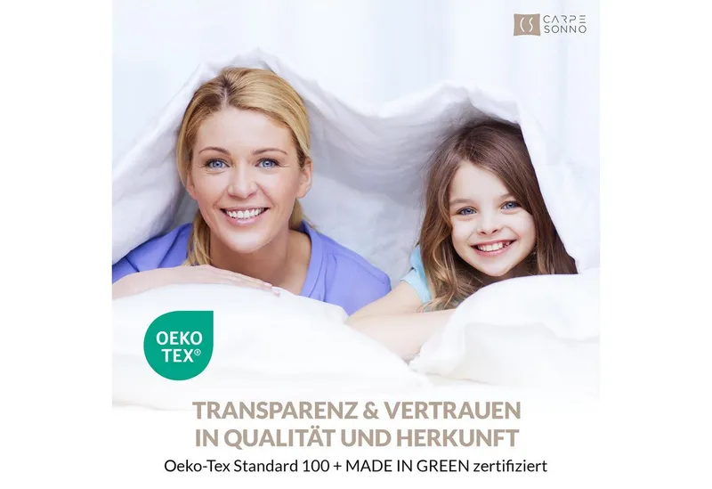 Carpe Sonno Seitenschläferkissenbezug 40x145 Baumwolle Seitenschläfer Kissenbezug Kissenhülle Bezug, (2 Stück), Seitenschläferkissenbezug 145 x 40 cm Stillkissenbezug Petrol, Blau, – Produktbild 4 von 5