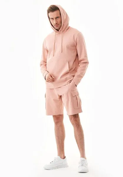ORGANICATION ORGANICATION Hoodie aus Bio-Baumwolle, Dusty blush, – Produktbild 2 von 4