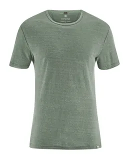 HempAge Hempage Herren vegan T-Shirt, Regular Fit Thymiangrün – Produktbild 1 von 1