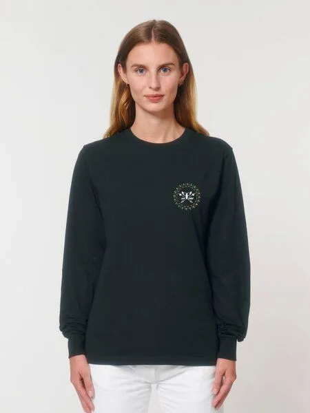 Zeachild Zeachild Tribal Longsleeve Unisex Biobaumwolle, Schwarz, – Produktbild 3 von 4