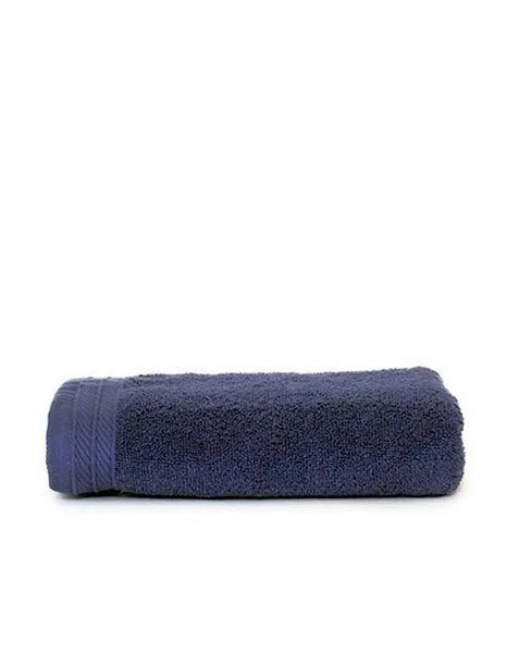 The One Towelling® The One Towelling® 3er Set Handtuch schweres Frottee 550gr/m² 50 x 100cm Bio Baumwolle, Denim blue, – Produktbild 1 von 1
