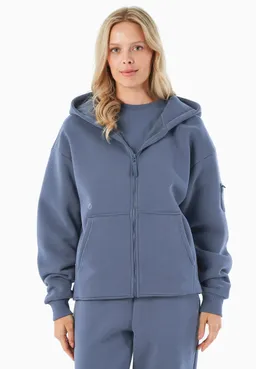 ORGANICATION ORGANICATION Herren vegan Hoodie Full Zip Jenna Soft Indigo – Produktbild 1 von 1