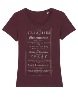 UNIPOLAR UNIPOLAR Politik T-Shirt Gesellschaftsvertrag – Produktbild 1 von 1