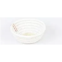 WomenCraft WomenCraft Snack- & Schmuckschale - 13cm - Braun/Weiß/Natur/Gelb, Weiss, – Produktbild 1 von 1