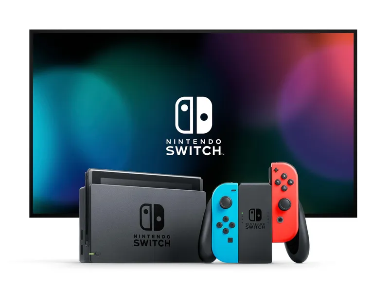 Nintendo Nintendo Switch (Neue Edition 2019), Blau, – Produktbild 1 von 3