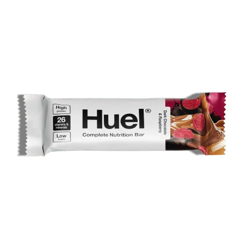 HUEL Huel Complete Nutrition Bar - 55g - Dark Chocolate Raspberry – Produktbild 1 von 1