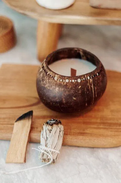 Balu Bowls Balu Bowls Kerze aus 100% Sojawachs mit Kokosduft – Produktbild 3 von 3