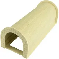 Getzoo Getzoo 30 cm Holztunnel - Rund (Ø 8 cm) – Produktbild 1 von 1