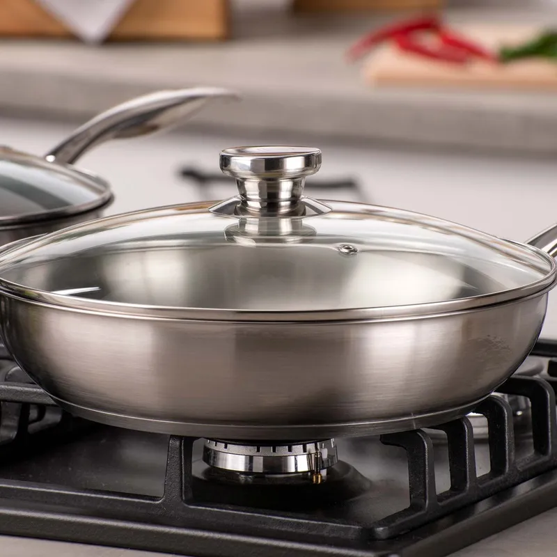 Chefkoch trifft Fackelmann Chefkoch trifft Fackelmann Glasdeckel, Ø24cm – Produktbild 2 von 3