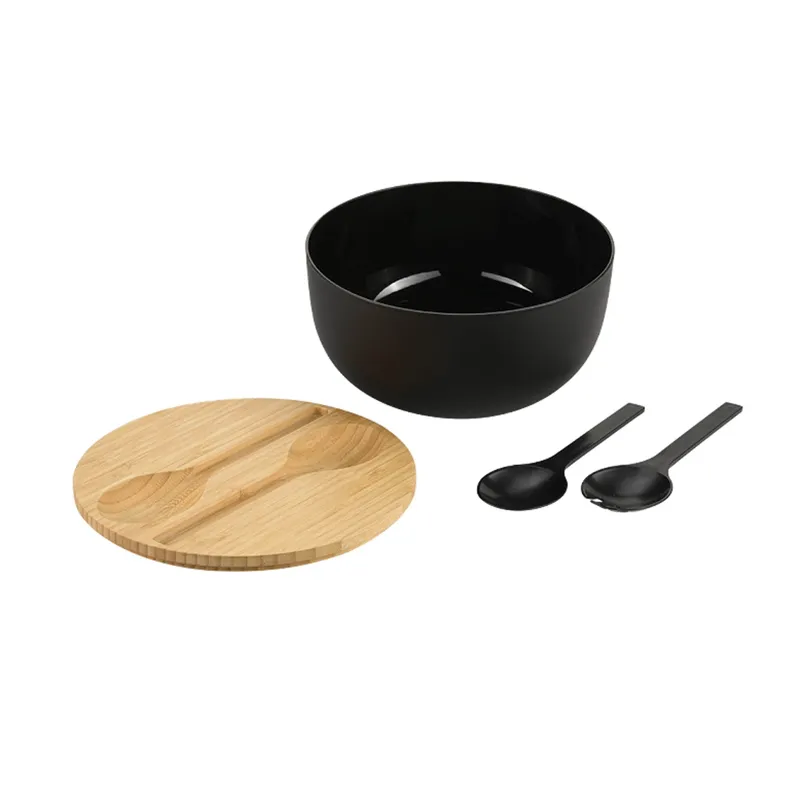 Kesper Salatschale, Schwarz | natur, – Produktbild 2 von 4