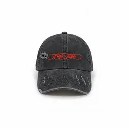 hey hey studios hey hey studios Unisex Cap „Script“ handveredelt aus Bio-Baumwolle – Produktbild 1 von 1