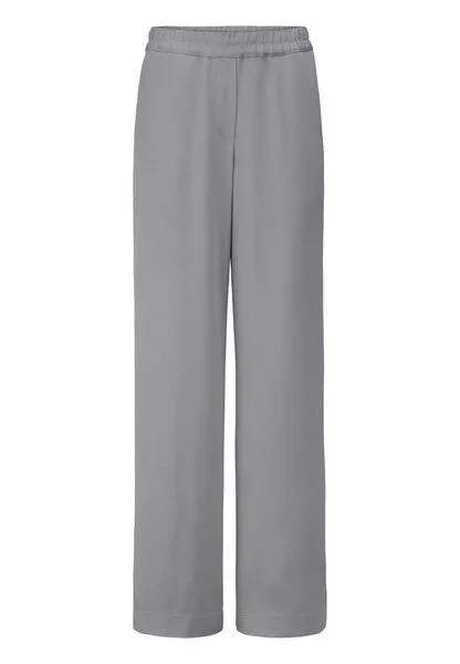 hessnatur hessnatur Gewebe Hose Wide Leg aus reinem TENCEL Lyocell, Nebelblau, – Produktbild 3 von 4