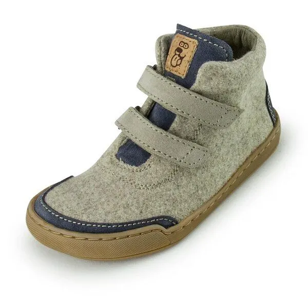 Doghammer Doghammer Warmer Barfußschuh für Kinder - Kids Terrar Wool High, Blau, – Produktbild 2 von 3