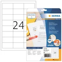 Herma Herma Special - Weiß - 64.6 x 33.8 mm 600 Etikett(en) (25 Bogen x 24) – Produktbild 2 von 3