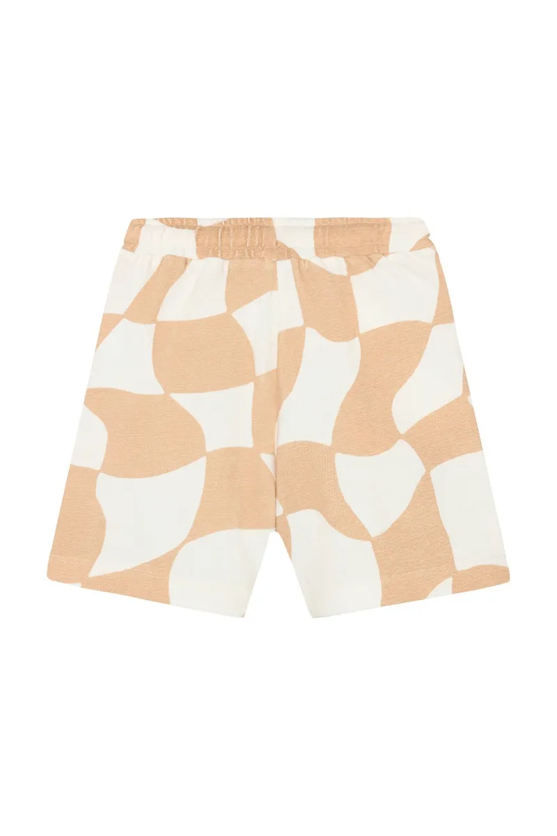 Noppies Kids Shorts relaxed fit all over print, Beige, – Produktbild 1 von 3