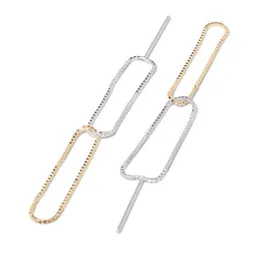 Jonathan Radetz Jewellery Jonathan Radetz Jewellery Stecker FINEFINE zweifarbig, Gold 585, 14 Karat und 925 Sterling Silver, Länge 50 mm – Produktbild 1 von 1