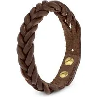 Simaru Simaru® Herren-Armband aus Premium-Leder geflochten & größenverstellbar – Produktbild 1 von 1