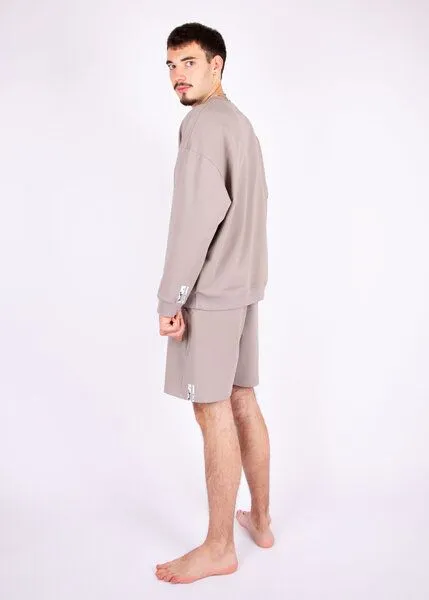 ÆVRIL ÆVRIL Unisex Sweatshirt // Dolphin Grey // Bio-Baumwolle – Produktbild 3 von 4