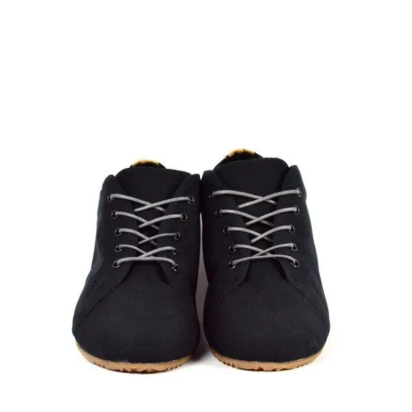 SORBAS SORBAS '63 veganer Sneaker aus Bio-Baumwolle Low-Cut (gefüttert), Black (schwarz), – Produktbild 2 von 4