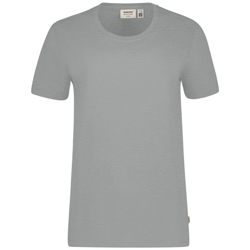 HAKRO HAKRO T-Shirt Bio-Baumwolle GOTS #593 Gr. 5XL grau-meliert – Produktbild 1 von 1
