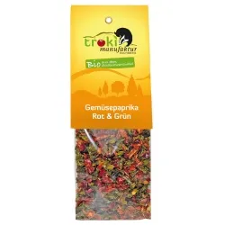 Troki Manufaktur Troki Manufaktur Gemüsepaprika rot & grün, getrocknet – Produktbild 1 von 1