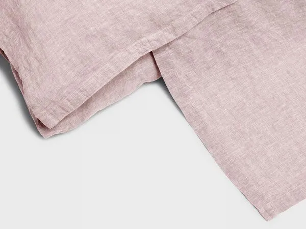 Yumeko Kinderbettwäsche "Yumeko" aus Gewaschenes Leinen, Rose chambray, – Produktbild 4 von 4