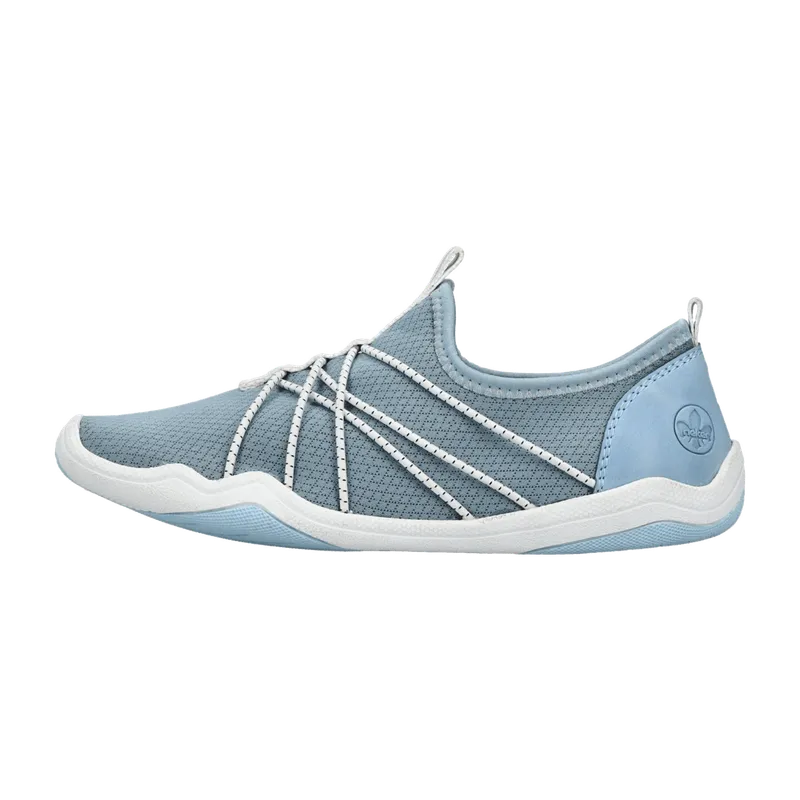 Rieker Rieker DA.-SLIPPER für Damen, blau, Größe 43 EU, Blau, – Produktbild 5 von 7