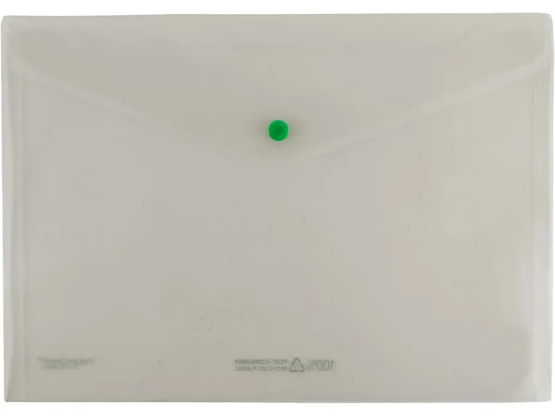 FolderSys FolderSys "FolderGreen" Sichttasche A4 quer mit Druckknopf-Verschluss – Produktbild 1 von 1