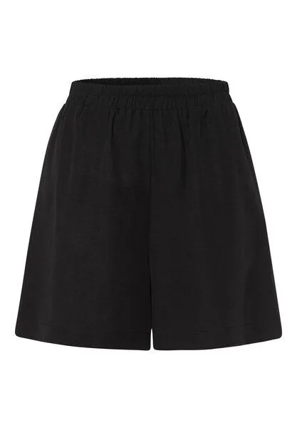 Les Lunes Les Lunes Shorts „Ellie Shorts Linen“, Schwarz, – Produktbild 2 von 4
