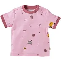 HANS NATUR Baby T-Shirt Bio-Baumwolle Garten rosa Gr.62/68 – Produktbild 1 von 1