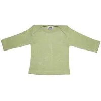 Cosilana Cosilana Baby Schlupfhemd Bio Baumwolle kbT Wolle Seide, Gruen meliert, – Produktbild 1 von 1