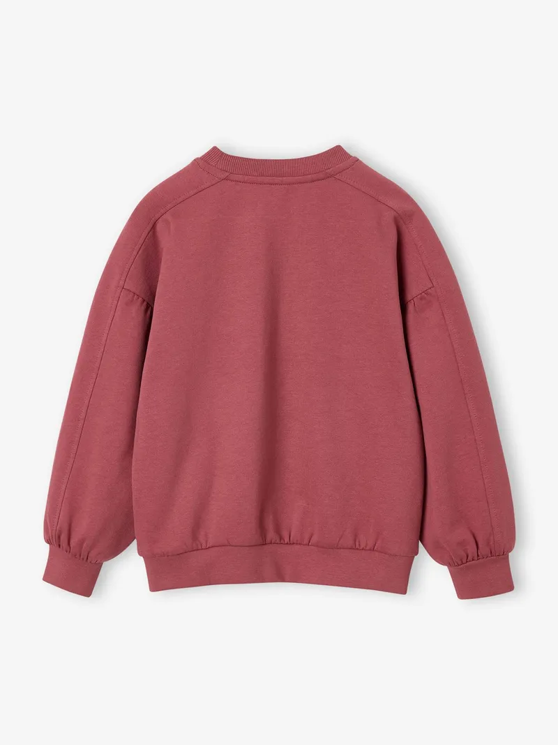 Vertbaudet Sweatshirt Mädchen, Malve, – Produktbild 4 von 4