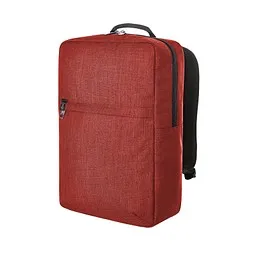 Halfar Notebook-Rucksack EUROPE, rot meliert, Dunkelrot, – Produktbild 1 von 1