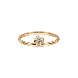 Maren Jewellery Drops of Memories Ring - 44 / 18K Gelbgold & Labordiamant – Produktbild 1 von 1