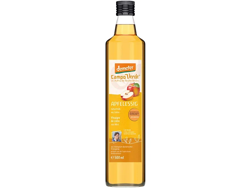 Campo Verde Campo Verde Bio-Apfelessig naturtrüb, 500 ml – Produktbild 1 von 1