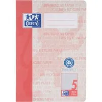 OXFORD OXFORD Recycling-Schulheft DIN A5, 16 Blatt, Lineatur 5 (kariert 5 mm), 90 g/m² – Produktbild 1 von 1