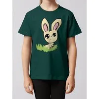 watabout kids watabout.kids T-Shirt Kinder Osterhase im Gras, Glazed green, – Produktbild 1 von 1